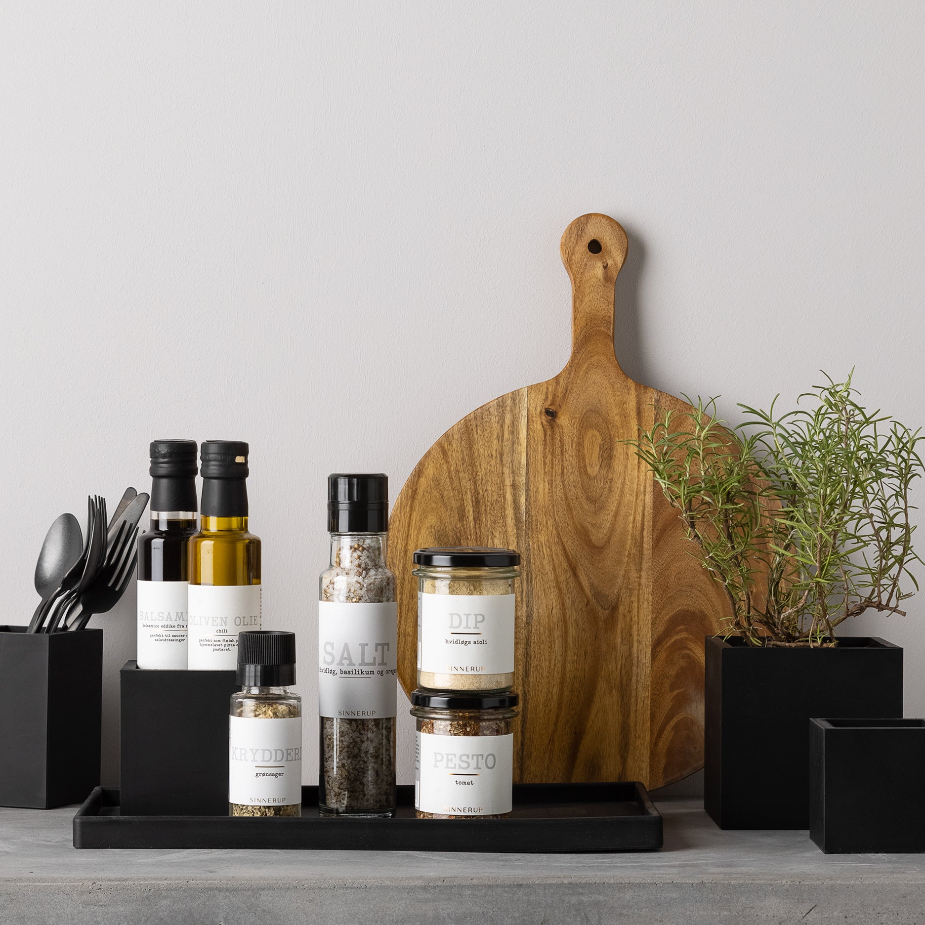 Auri akacie tapasbræt Ø30 cm